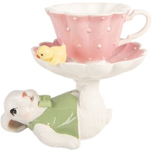 Decorazione coniglietto Clayre & Eef 20x14x17 cm...