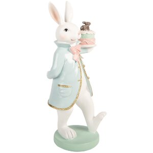 Decorazione con coniglio e torta Clayre & Eef...