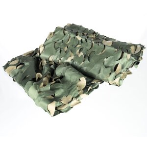 Telo mimetico Buteo Photo Gear 3D Foglie Forest Camo Verde 2,4 x 3 m