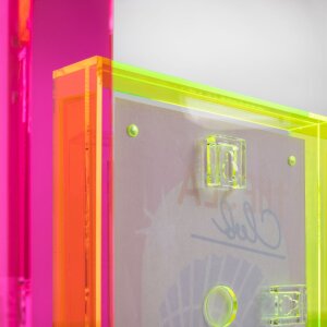 Cornice per foto Walther Summertime Neon in acrilico irisante 13x18 cm