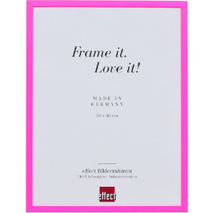 Cornice per foto Effect Profil 2500 Neon in legno 1,3 cm tanti formati con scelta vetro