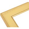 Cornice per foto Deknudt S244 Oro 15x20 cm con profilo a becco di pavone