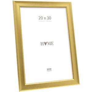 Cornice per foto Deknudt S244 oro 20x30 cm con profilo a...
