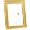 Cornice per foto Deknudt S244 Oro 21x29,7 cm con profilo a becco di pavone