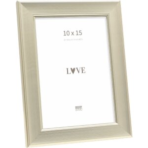 Cornice per foto Deknudt S244 argento 10x15 cm con...