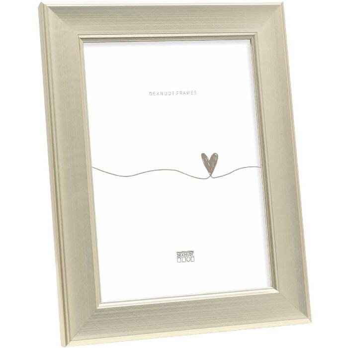 Cornice per foto Deknudt S244 Argento 21x29,7 cm con profilo a gola