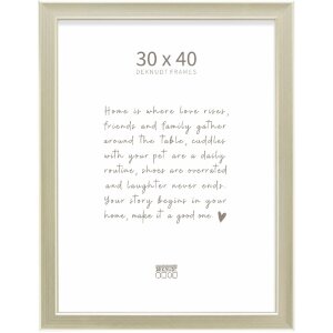 Cornice per foto Deknudt S244 Argento 30x40 cm medio...