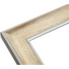 Cornice per foto Deknudt S244 Bronzo 15x20 cm media larghezza profilo a becco di pavone finitura legno