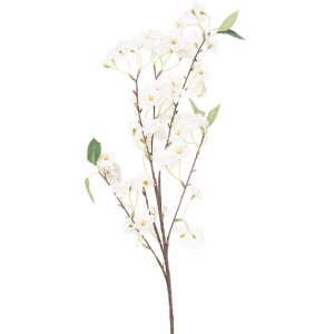 Decorazione floreale Clayre & Eef 5PL0233W bianco e...