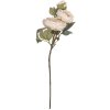 Decorazione ramo con fiori Clayre & Eef 5PL0242W Bianco-Verde 16x16x72 cm