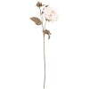 Decorazione ramo con fiori Clayre & Eef 5PL0243W bianco-verde 73x17 cm