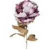 Fiore artificiale Clayre & Eef 5PL0247PA Rosa di Pasqua viola e verde 14x14x70 cm