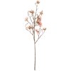 Decorazione floreale Clayre & Eef 5PL0259 ramoscio con fiori rosa e marrone 15x20x90 cm