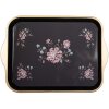 Tablet decorativo Clayre & Eef 66438 38x27x2 cm Nero-Rosso