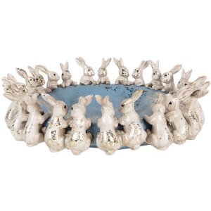 Scalinata decorativa con conigli Clayre & Eef...