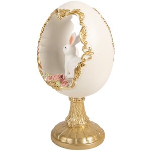 Decorazione uovo con coniglio Clayre & Eef 6PR6106...