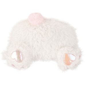 Cuscino decorativo coniglio Clayre & Eef Bianco e Rosa 38x14x27 cm