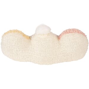 Cuscino decorativo coniglietto Clayre & Eef Bianco e Rosa 36x12x20 cm