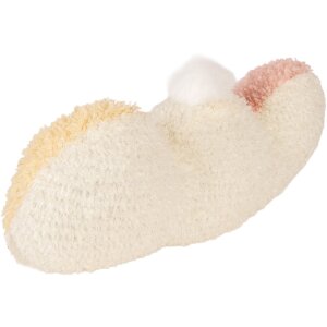 Cuscino decorativo coniglietto Clayre & Eef Bianco e Rosa 36x12x20 cm