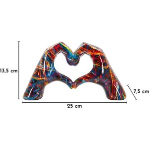 Scultura Mauro Ferretti LOVER PSYCO 25x7,5x13,5 cm