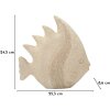Figura decorativa pesce sabbia Mauro Ferretti 25,3x8,6x24,5 cm Beige