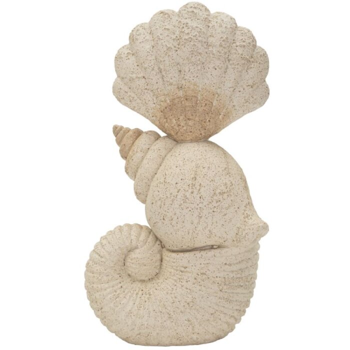Statua decorativa CONCHIGLIA SAND Mauro Ferretti 17,2x10x30,2 cm Beige