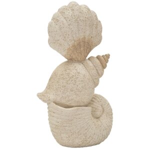 Statua decorativa CONCHIGLIA SAND Mauro Ferretti 17,2x10x30,2 cm Beige