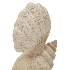 Statua decorativa CONCHIGLIA SAND Mauro Ferretti 17,2x10x30,2 cm Beige
