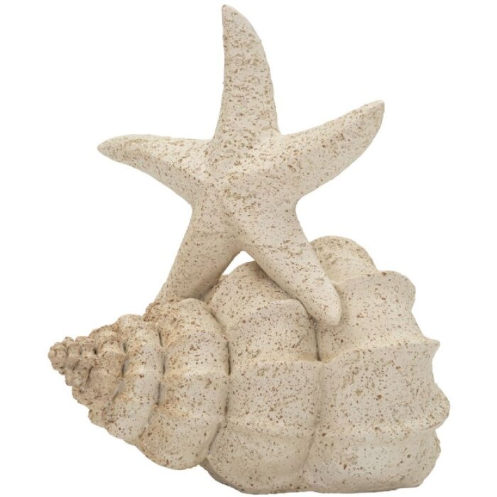 Statua decorativa STELLA MARINA SAND Mauro Ferretti 18x13x21,2 cm