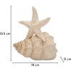 Statua decorativa STELLA MARINA SAND Mauro Ferretti 18x13x21,2 cm