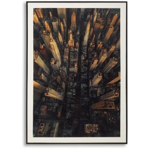 Quadro murale New York Skyline di Mauro Ferretti –...