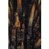 Quadro murale New York Skyline di Mauro Ferretti – tela laccata con cornice 72x4x102 cm