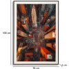 Stampa su tela Mauro Ferretti NEW YORK con cornice 72x4x102 cm