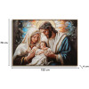 Quadro su tela NATIVITÀ Mauro Ferretti con cornice 102x4x72 cm