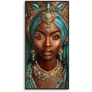 Quadro su tela MAYA di Mauro Ferretti con cornice...