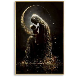 Quadro su tela Mauro Ferretti Maternità con...