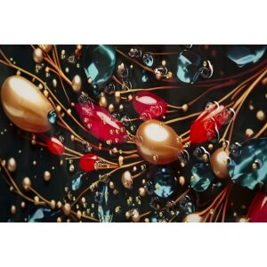 Quadro murale "Farfalla" Mauro Ferretti – Tela decorativa con cornice 70x100 cm