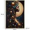 Quadro con LED "Minerva" Mauro Ferretti – Tela con cornice 60x90 cm