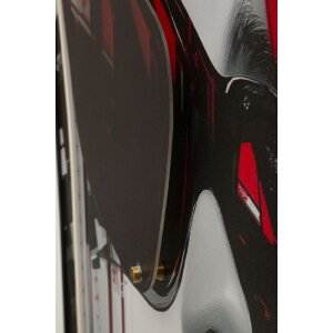 Quadro da parete Mauro Ferretti "Psyco" con LED – Tela 60x90 cm con applique 3D