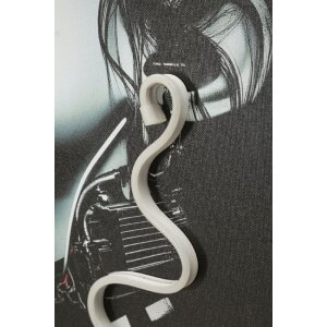 Quadro da parete "Psyco" Mauro Ferretti con LED – stampa su tela 60x90 cm con applicazione 3D