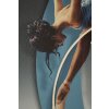 Quadro LED con tela "Dancer" 60x90 cm – applicazione acrilica 3D di Mauro Ferretti