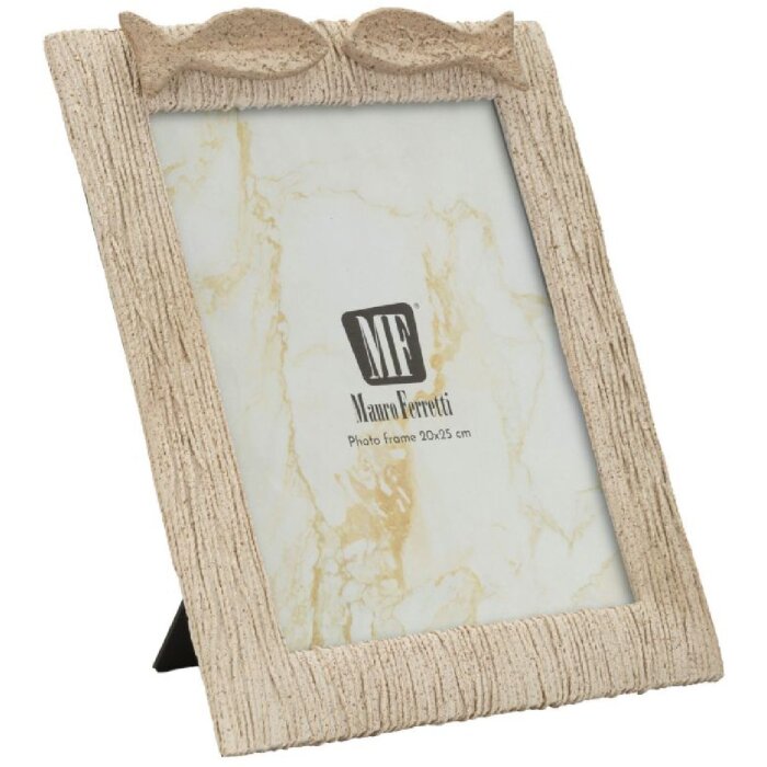Cornice per foto Mauro Ferretti "Sand" 20x25 cm beige con motivo ondulato