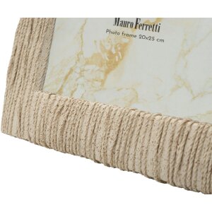 Cornice per foto Mauro Ferretti "Sand" 20x25 cm beige con motivo ondulato