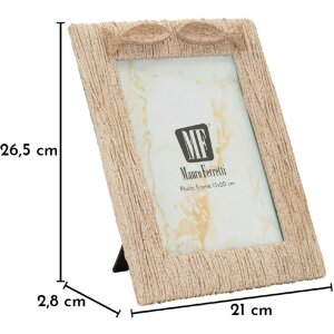 Cornice per foto Mauro Ferretti "Sand" 15x20 cm Beige