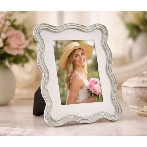 Cornice per foto Mauro Ferretti "Elizabeth" 15x20 cm blu chiaro