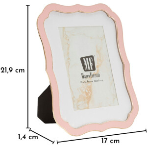 Cornice per foto Mauro Ferretti "Margot" 15x20 cm Rosa