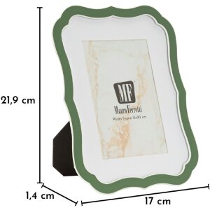 Cornice per foto "Margot" 15x20 cm Verde di Mauro Ferretti