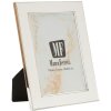 Cornice per foto Mauro Ferretti "Molly" 12,5x17,5 cm Bianco/Argento