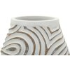 Vaso "Oblix" Mauro Ferretti Ø19,5x35 cm bianco opaco