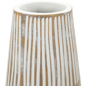 Vaso "Hanoi" Mauro Ferretti Ø17x68,5 cm bianco opaco